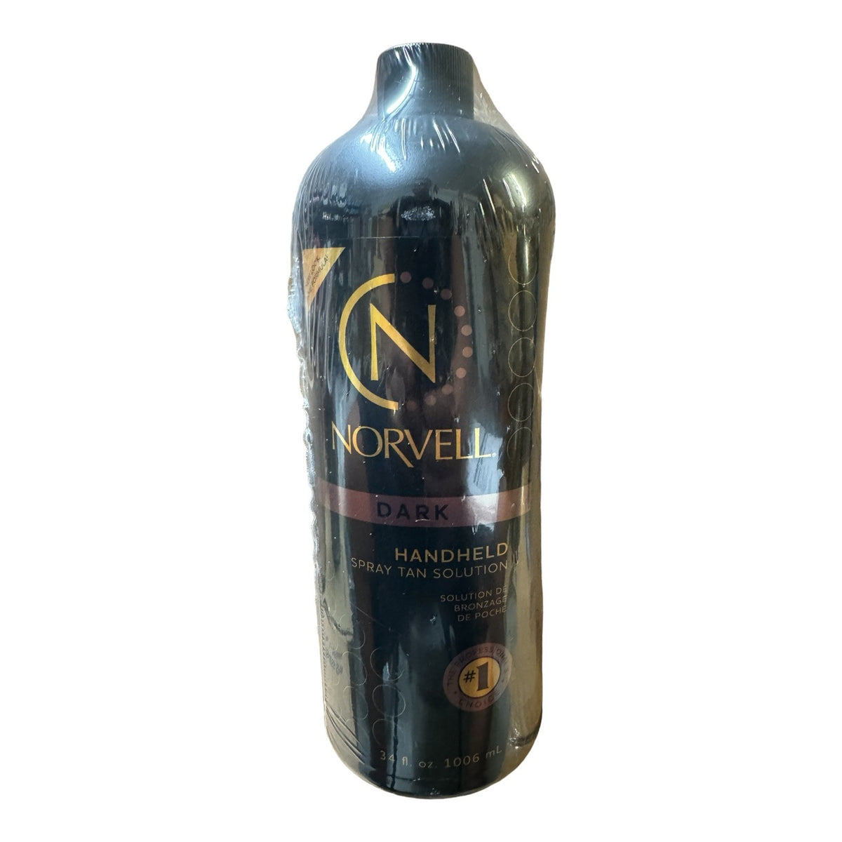 Premium Sunless Tanning Solution - Dark, 34 fl oz - Fast-Drying, Long-Lasting Bronze