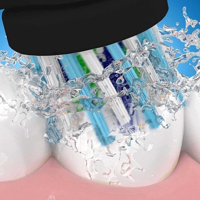 Oral-B Black Toothbrush Replacement Heads - 4 Count