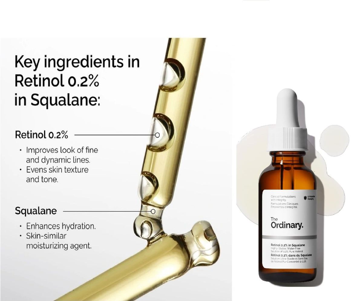 Retinol Serum 2 Pack - Anti-Aging & Skin Brightening, 30ml Each