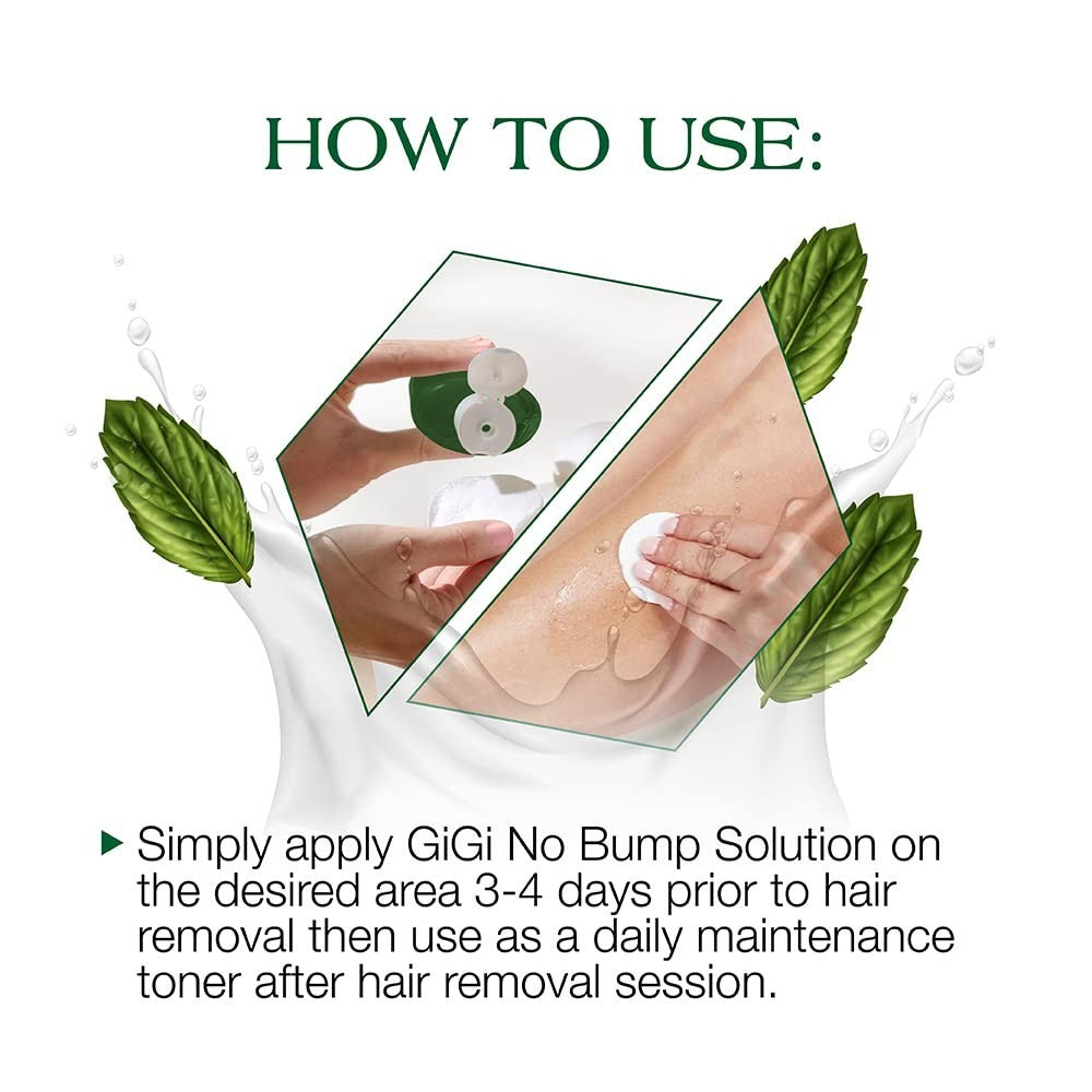 No Bump Ingrown Hair Solution with Salicylic Acid - 4 oz Pack of 2