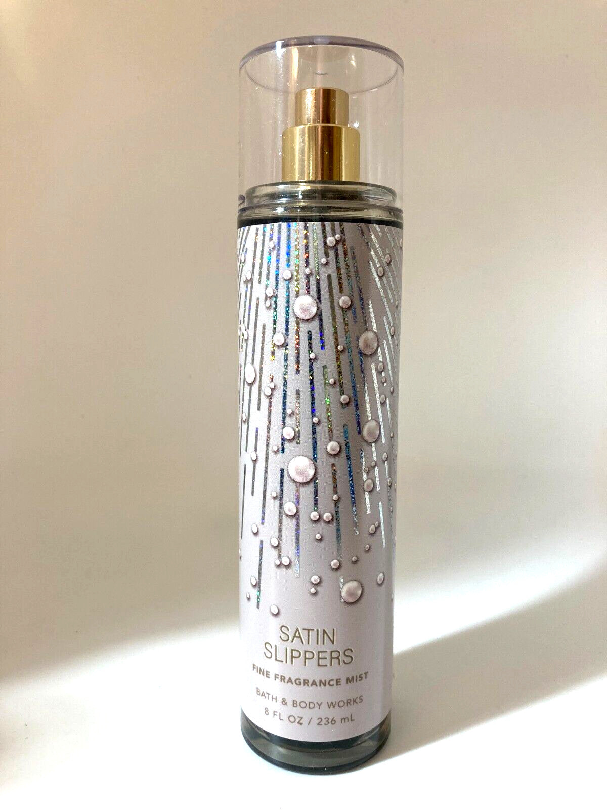 Bath & Body Works Satin Slippers Fragrance Mist Spray 8 oz - Fine Scent