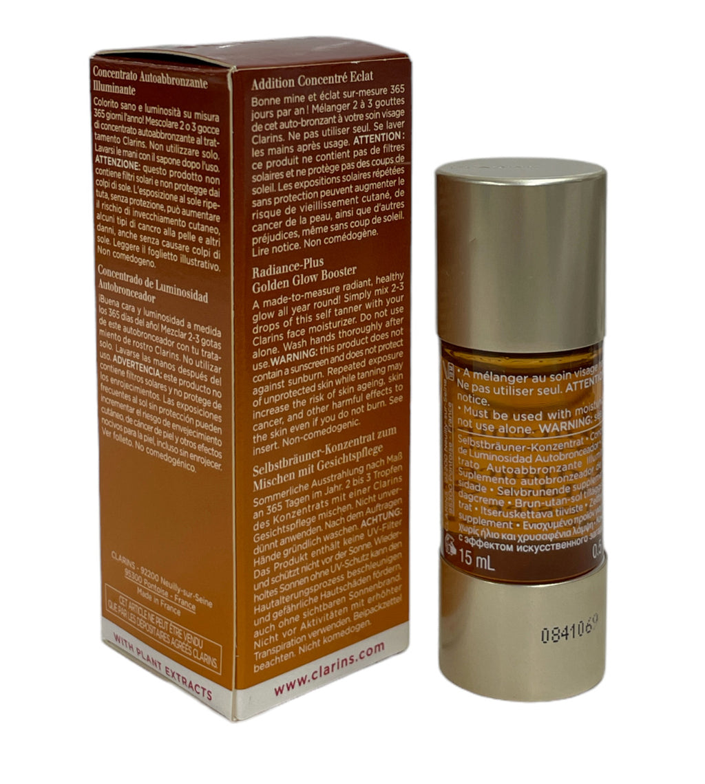 Clarins Radiance Plus Golden Glow Booster - Self Tan, Face & Body Options