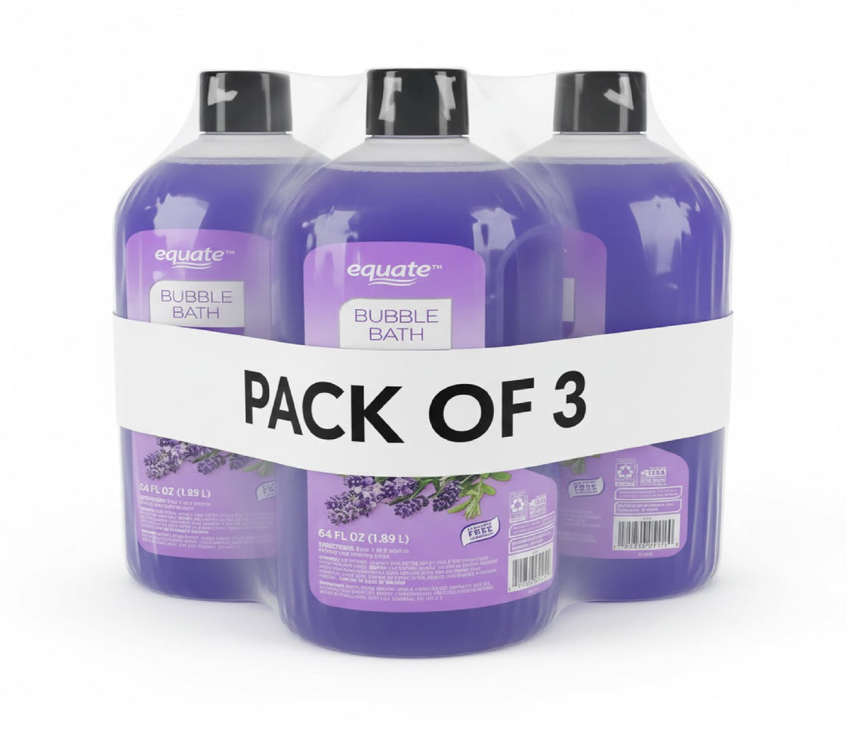Lavender Bubble Bath for Adults & Teens - 64 fl oz, Soothing Relaxation