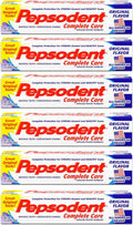 Pepsodent Complete Care Toothpaste Original Flavor 5.5oz Pack of 6 - Cavity Protection & Whitening