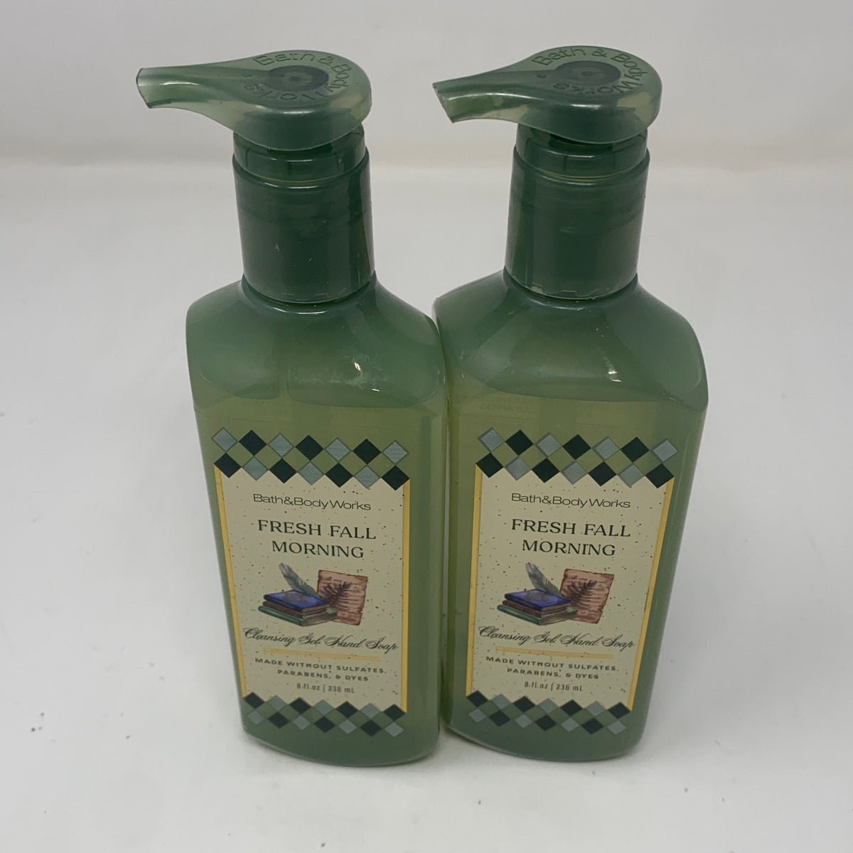 Liquid Hand Soap 8oz x2 - Fresh Fall Morning Scent, Green | Bath & Body Works