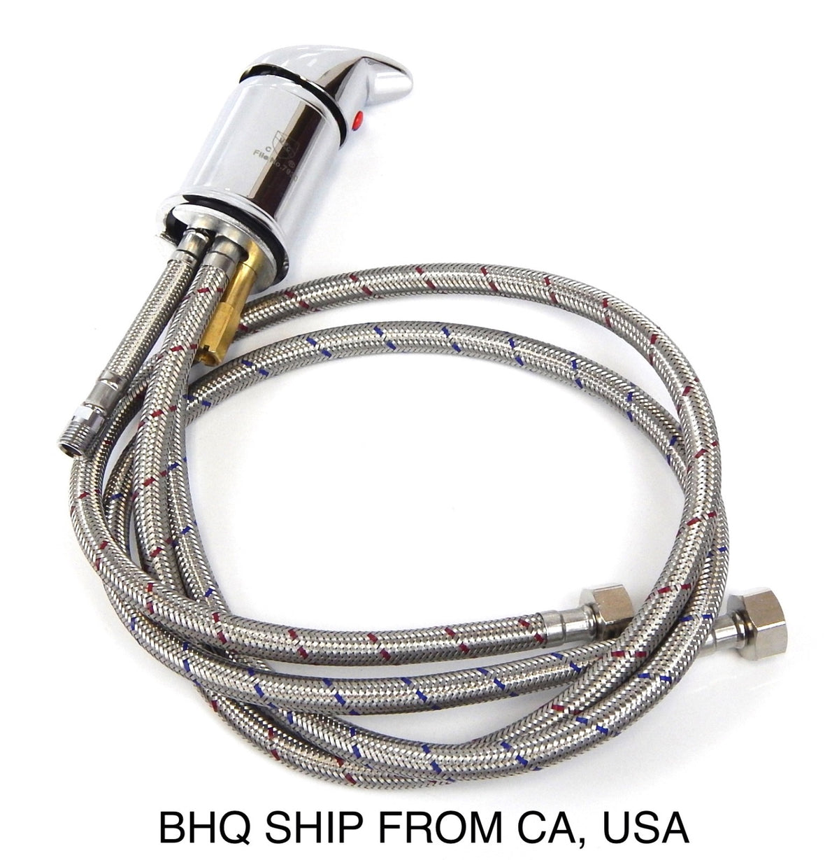 Single Handle Chrome Shampoo Bowl Faucet - UPC Certified