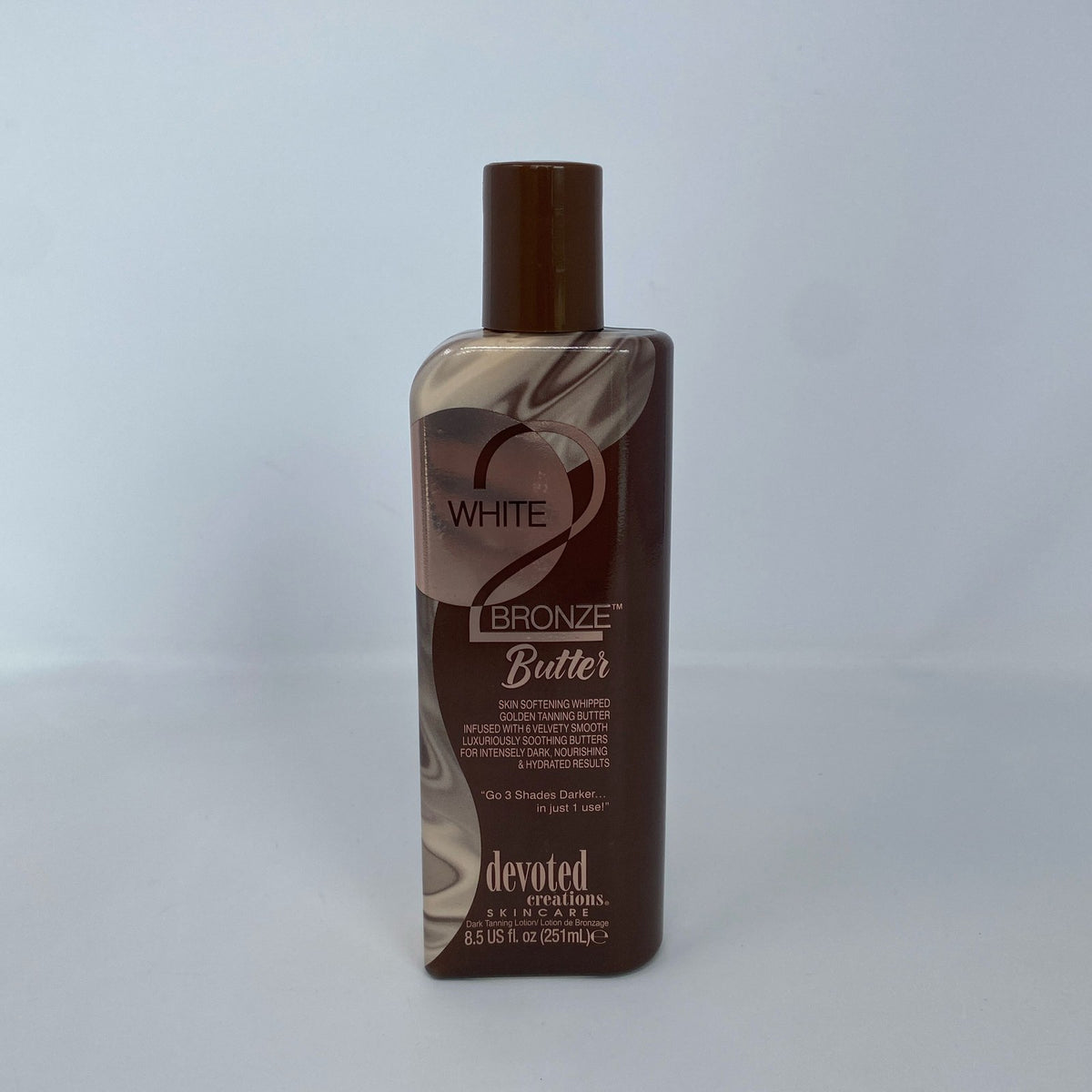 Tanning Lotion White 2 Bronze Butter by Devoted Creations - 8.5oz