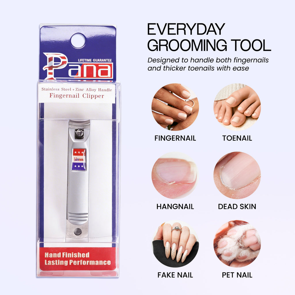 Nail Clipper with File - Manicure Fingernail & Toenail Cutter