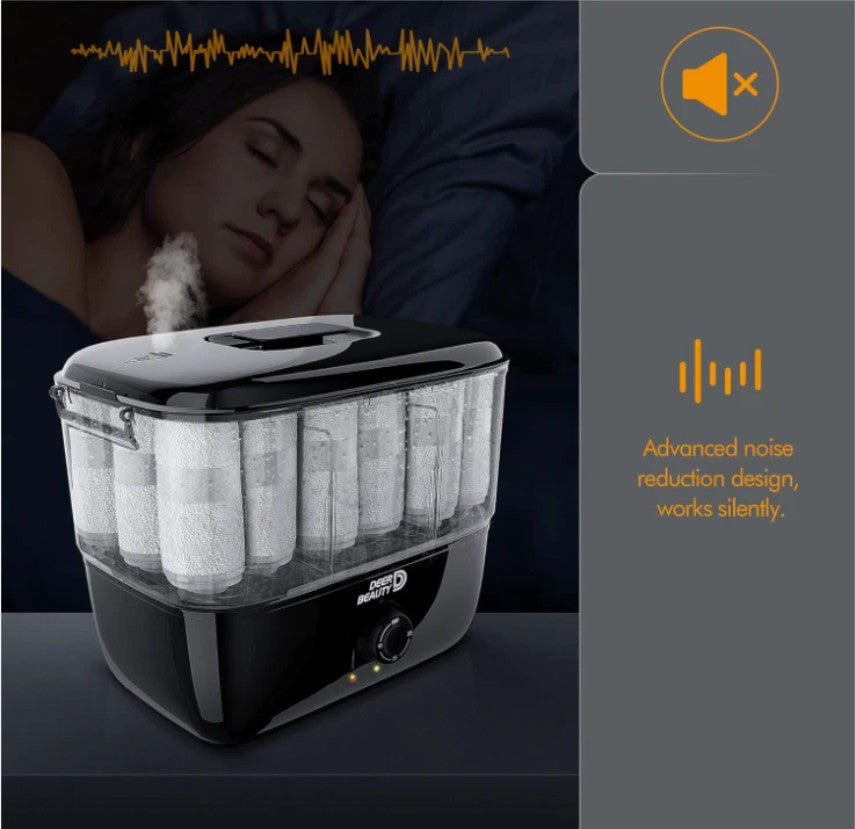 Portable Heated Towel Warmer for Spa Facial Treatments and Salons