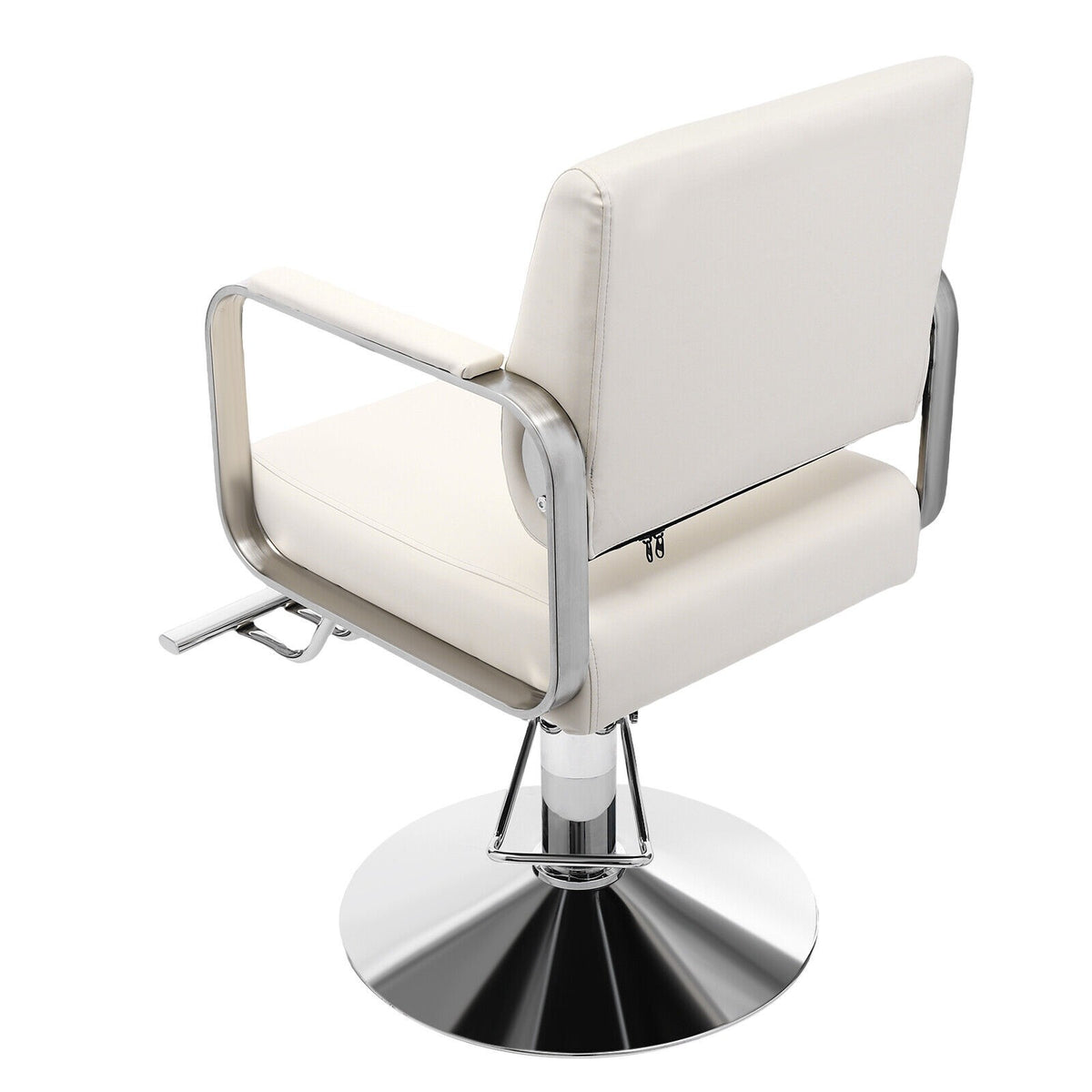 Heavy Duty Hydraulic Salon Chair 200kg Rotatable Adjustable Height