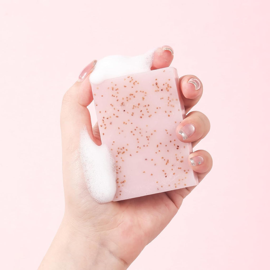 Salicylic Acid Facial & Body Exfoliating Soap Bar with Glycolic & Tea Tree