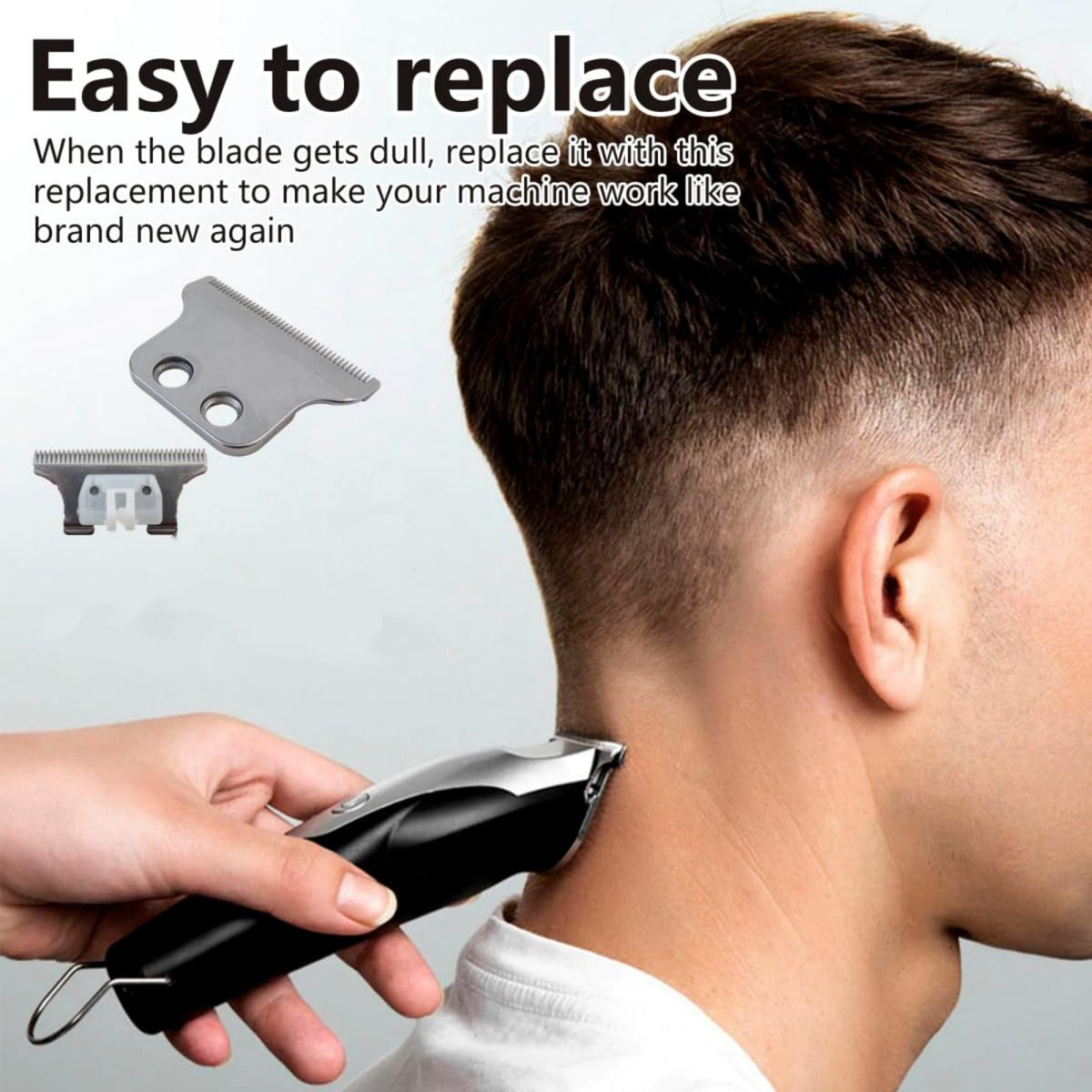 Professional Wide Blade Replacement T-Blade for Wahl Trimmers