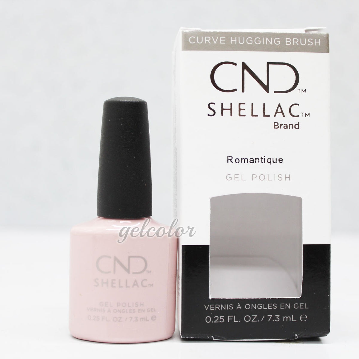 UV Gel Nail Polish Romantique 0.25oz - CND Shellac UV LED Gel