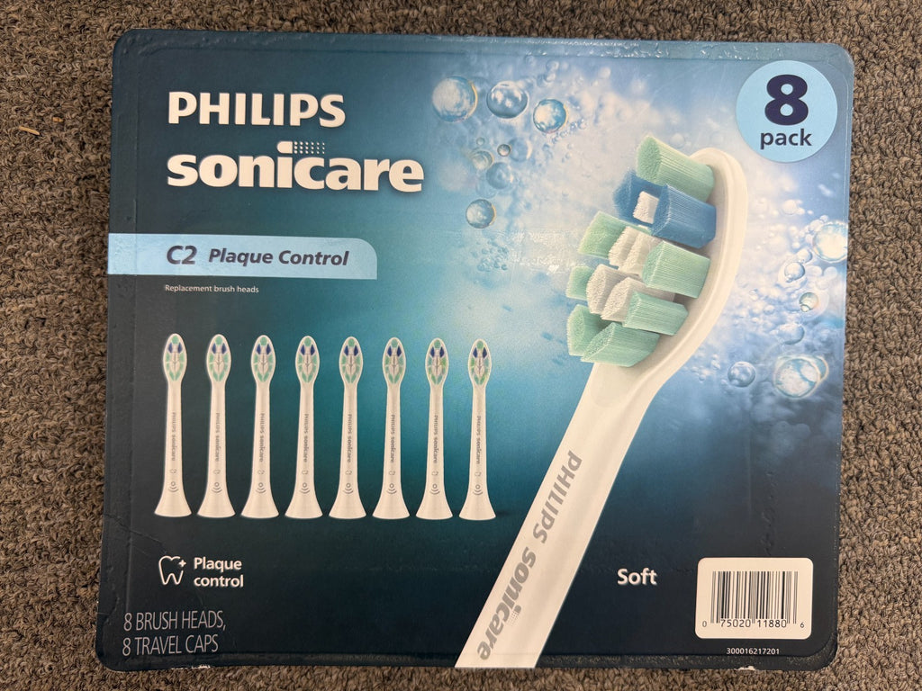 8-Pack C2 Plaque Control Toothbrush Heads for Philips Sonicare HX9024/10