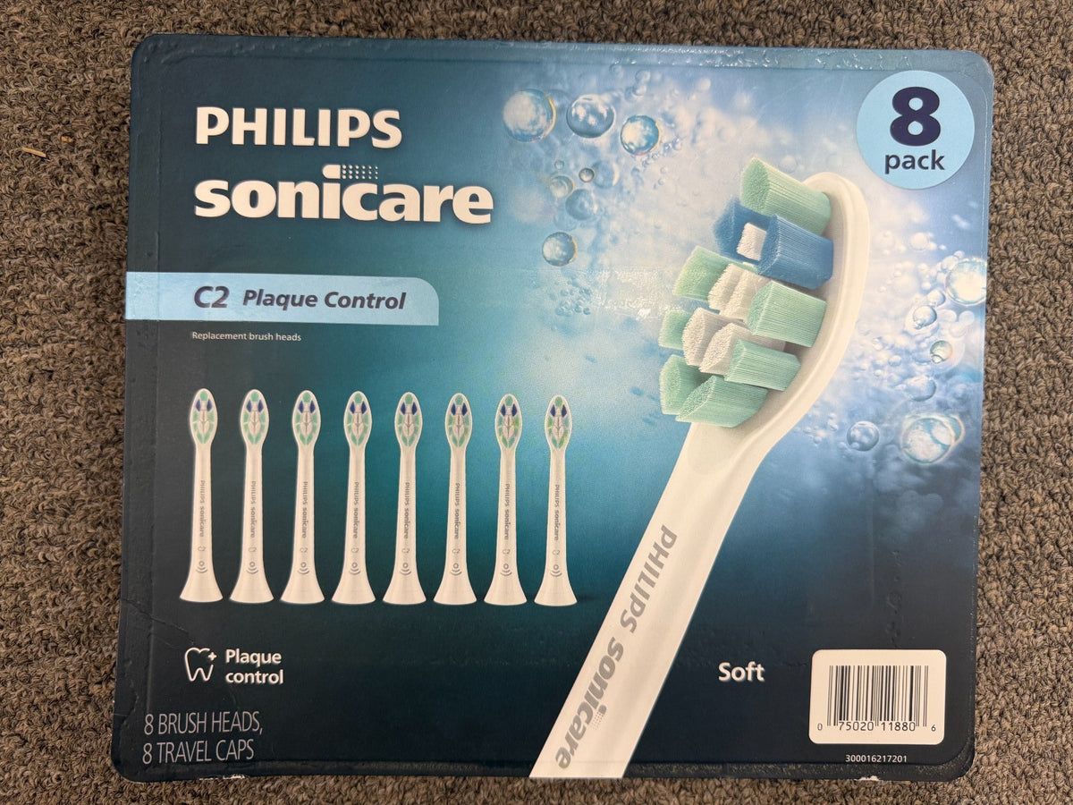 8-Pack C2 Plaque Control Toothbrush Heads for Philips Sonicare HX9024/10