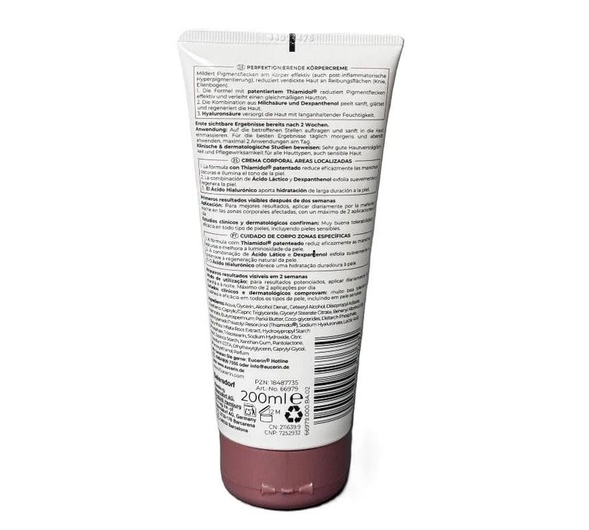 Eucerin Anti-Pigment Targeted Body Cream with Thiamidol & Hyaluronic Acid 200ml