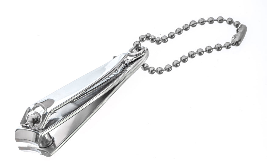 Mini Finger Nail Clipper Set with File & Key Chain - 3 Pack