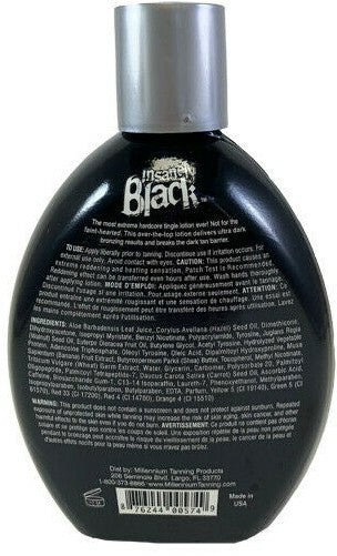 Dark Tanning Lotion Set - Solid Black 100X + Insanely Black 60X Tingle