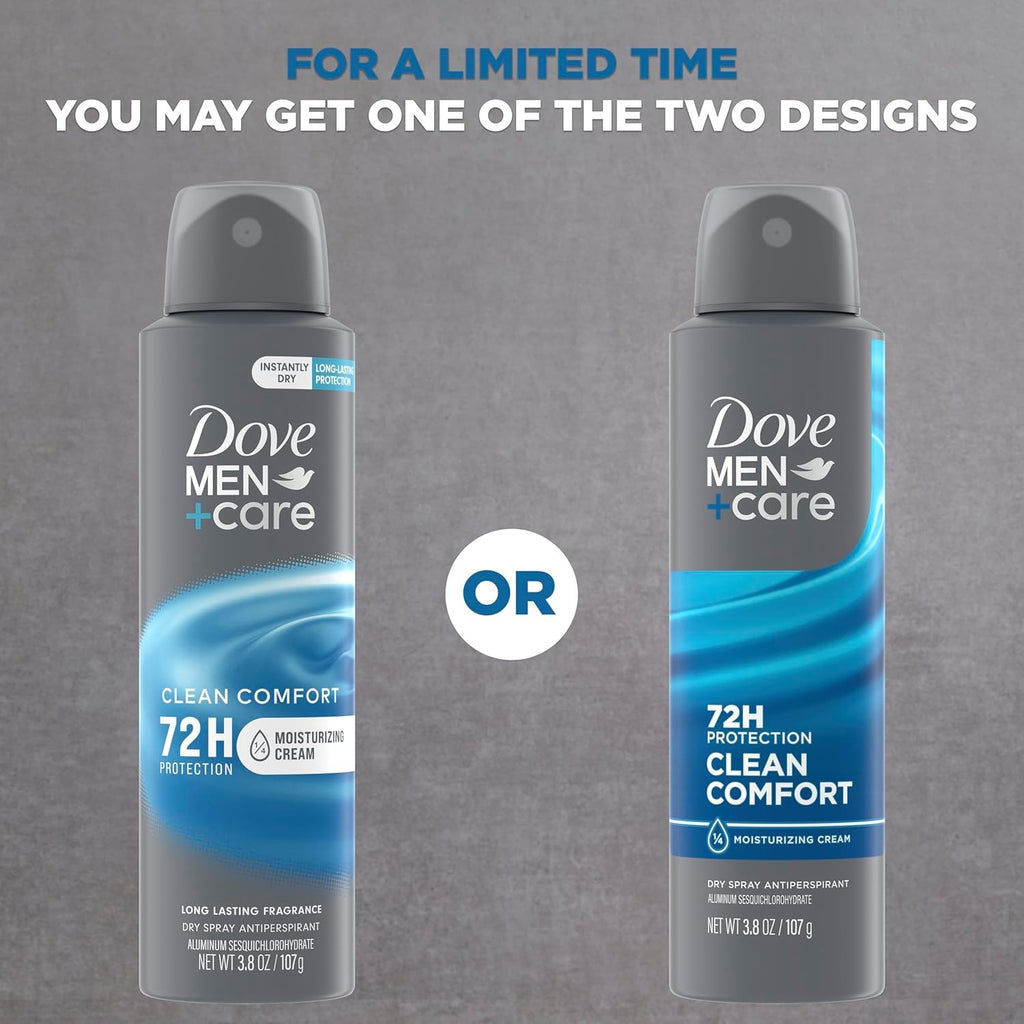Men's 12-Pack Antiperspirant Dry Spray - 72-Hour Odor & Wetness Protection