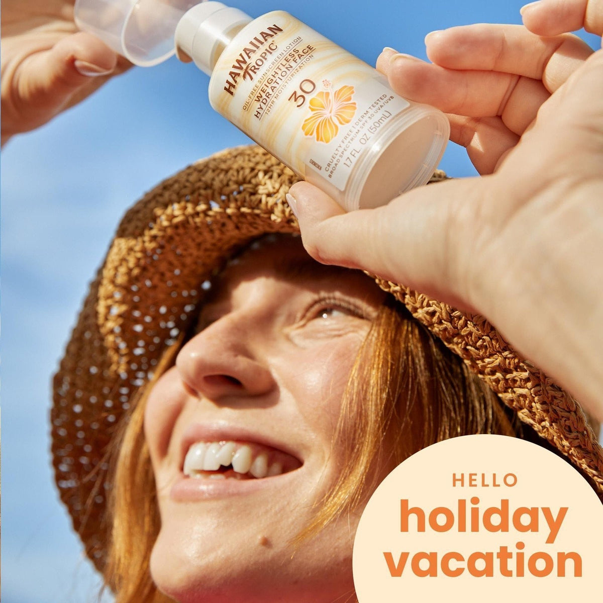 SPF 30 Sunscreen Lotion for Face - Weightless Hydration, Travel Size, Broad Spectrum Protection