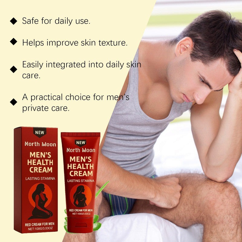 Men's Herbal Vitality & Performance Cream - Daily Revitalizer, Soothing Formula