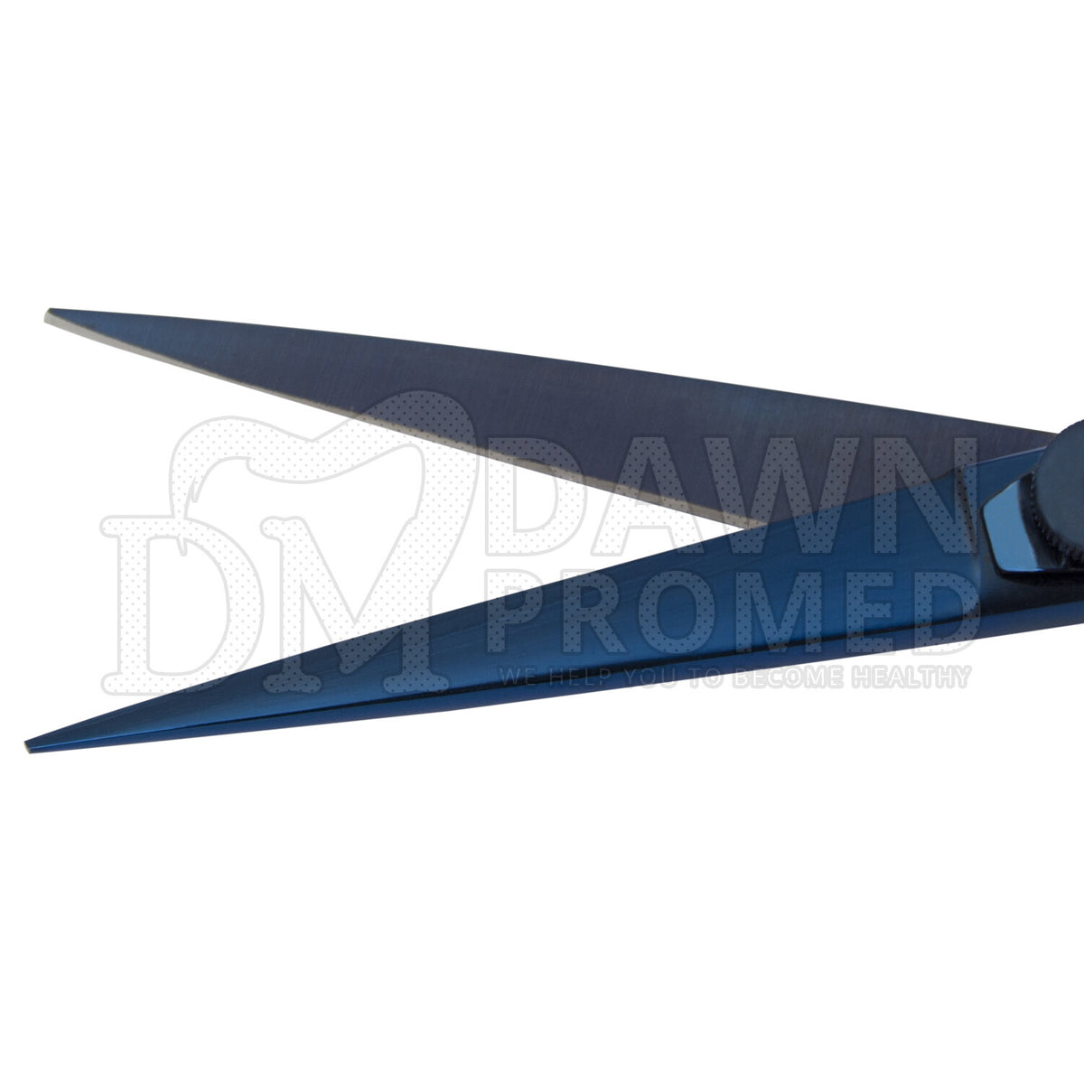 Professional Hair Cutting Scissors 6.5 inch Salon Shears Blue Plasma Coated