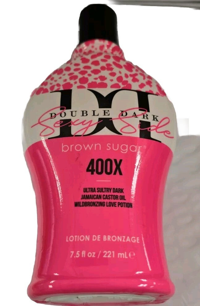 Dark Bronzing Tanning Bed Lotion 7.5 oz - Double Dark Sexy Side Formula