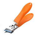 Rugged Curved Wide Jaw Nail Clipper for Thick Toenails - Safe & Durable