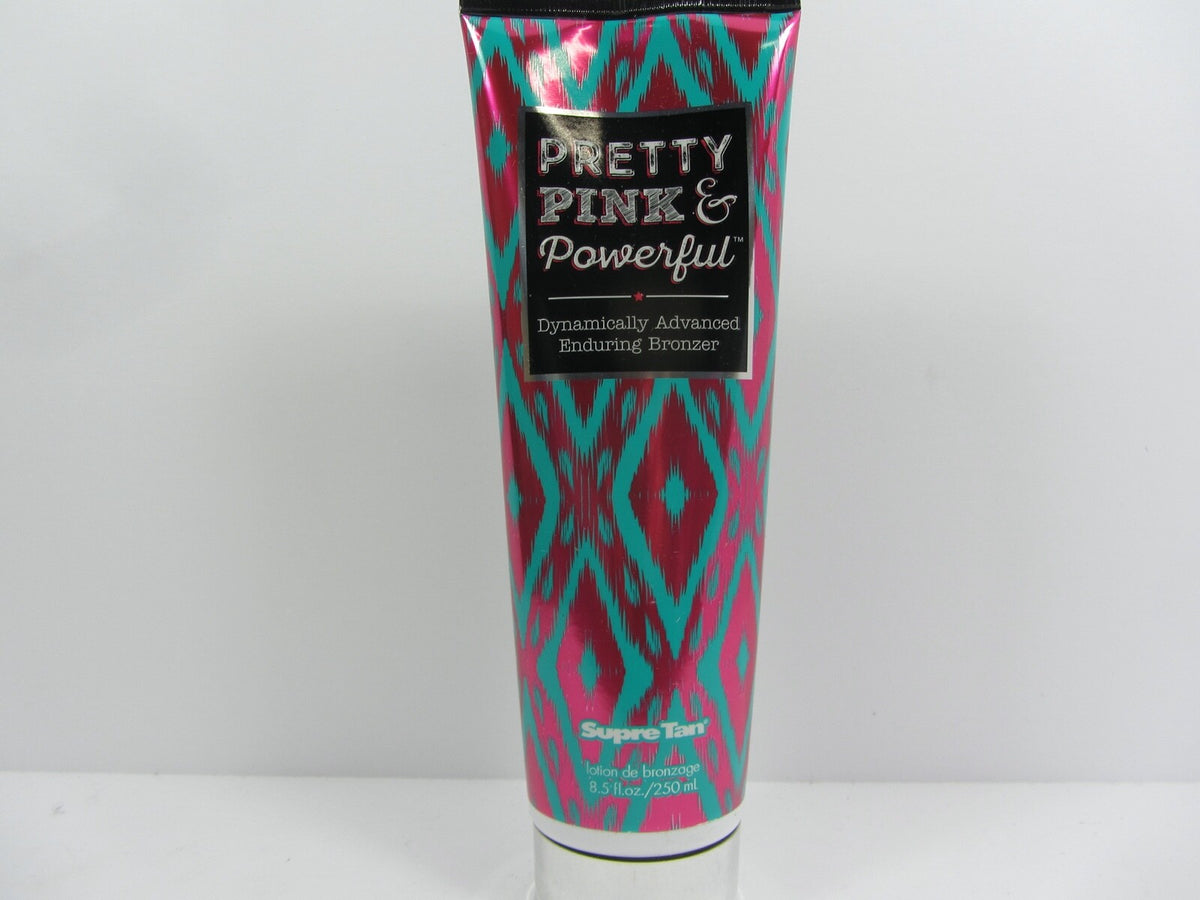 Supre Pink & Powerful Advanced Bronzer Tanning Lotion - 8.5 oz