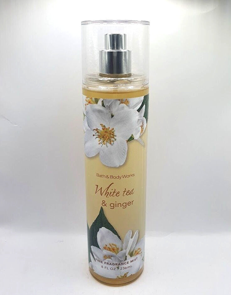 White Tea & Ginger Body Mist - Light Perfume Spray 8 Fl Oz