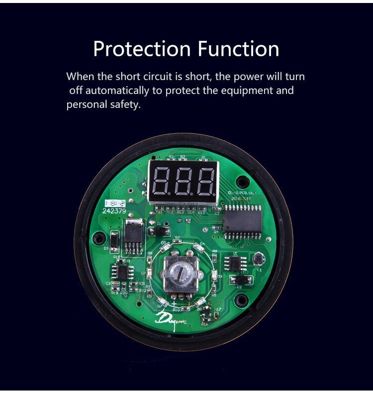Airfoil Tattoo Power Supply Box Digital Unit LED Dual-Mode 3-Color
