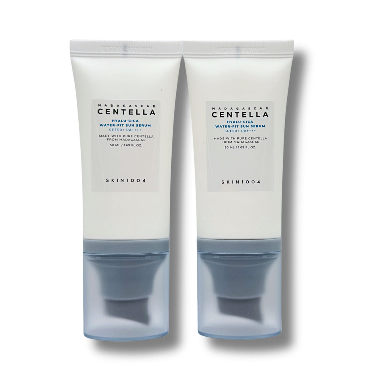 SPF50+ Hydrating Sun Serum Twin Pack for Sensitive Skin - Water-Based, Lightweight Protection