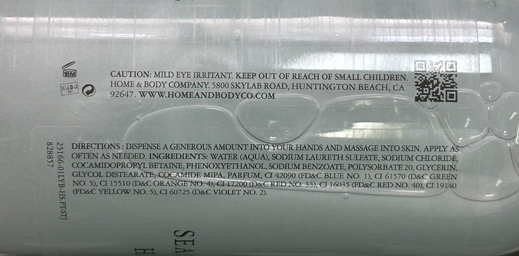 Lady Bee Sea Salt Jasmine Essential Oil Hand Soap 636ml - Natural & Cruelty-Free