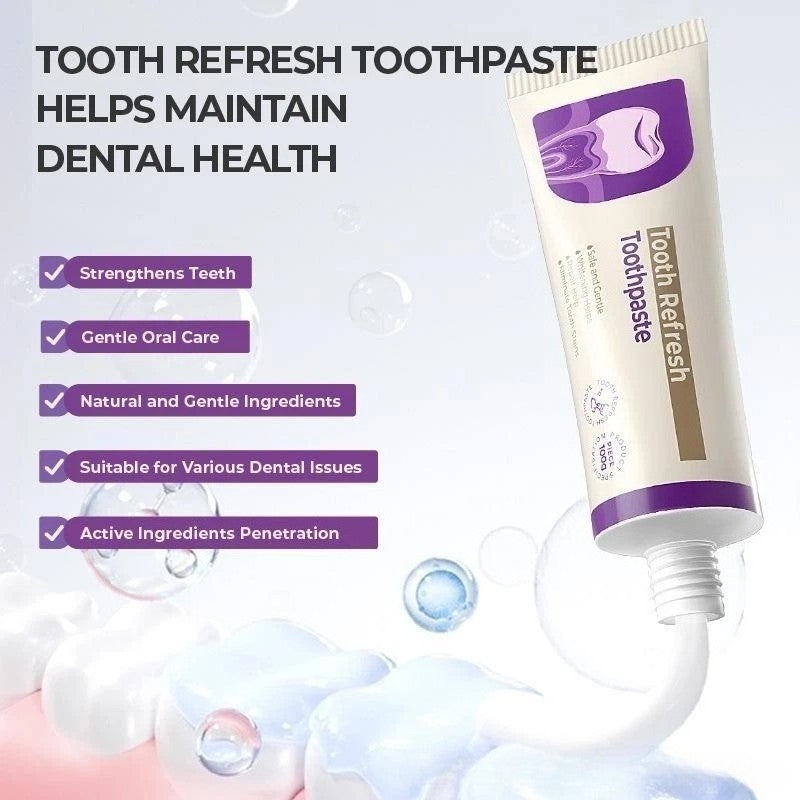 Natural Toothpaste for Sensitivity & Whitening - 100g, Pack of 1-4