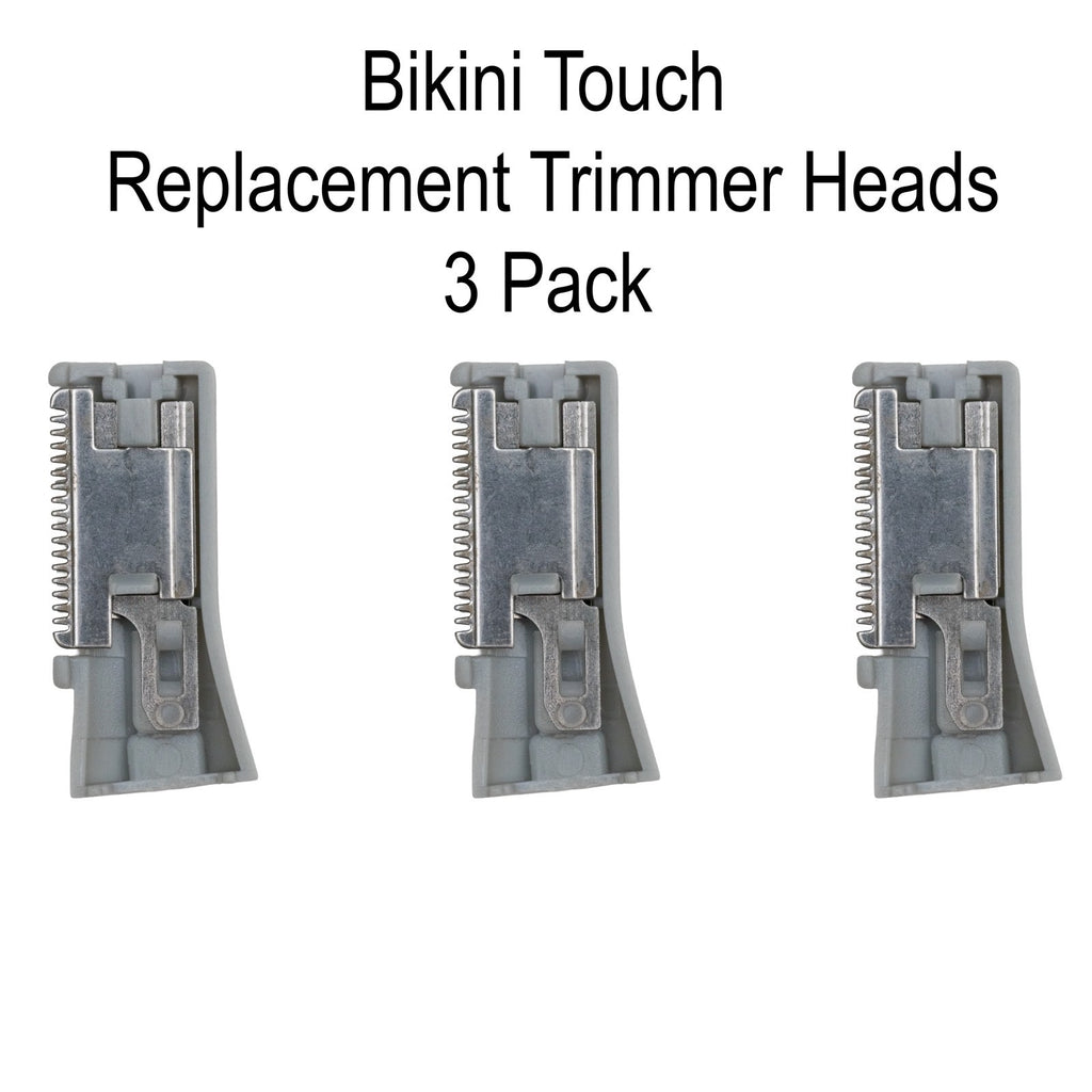 Replacement Blades for Bikini Touch Precision Hair Trimmer - 3 Pack