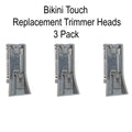 Replacement Blades for Bikini Touch Precision Hair Trimmer - 3 Pack