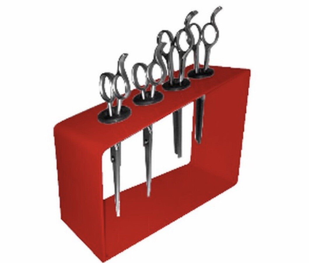 Professional Hair Scissor Storage Case Organizer Stand Salon Tool Holder