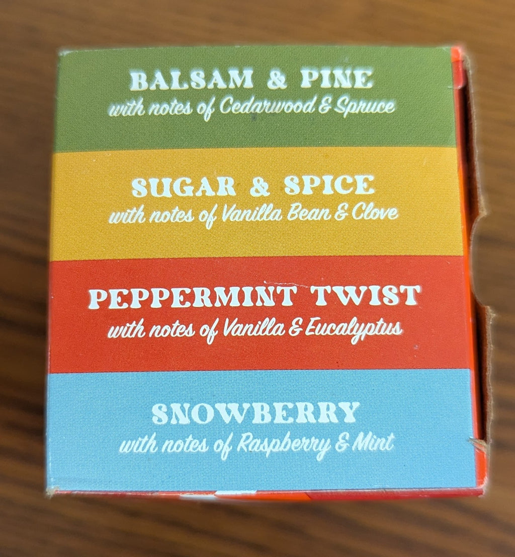 12 Pack Bar Soaps Set - Pacha Peaces Collection with Balsam Pine & Peppermint