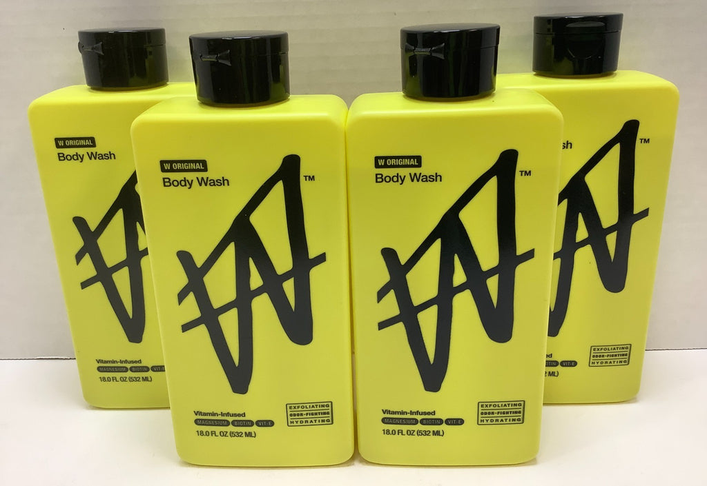 Vitamin Infused Body Wash Pack - Original Scent 18oz 4 Pack