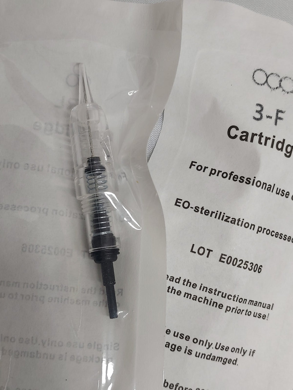 Tattoo Cartridge Needles Set 20pcs Assorted 1RL 3RL 3F 5RL 5F 7F