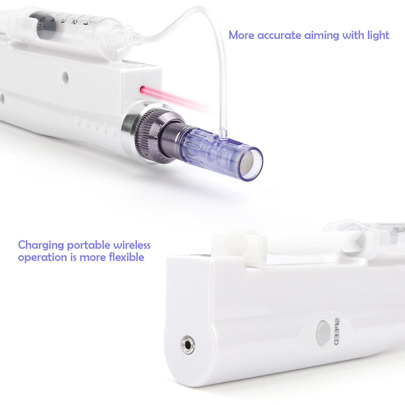 Portable Water Mesotherapy Pen for Hydra Dermabrasion Facial Meso Treatment