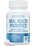 Oral Probiotics Chewables for Teeth and Gums - 60 Count, Supports Fresh Breath and Oral Health