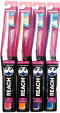Total Care Floss-Style Toothbrush Pack of 4 - Deep Plaque Removal