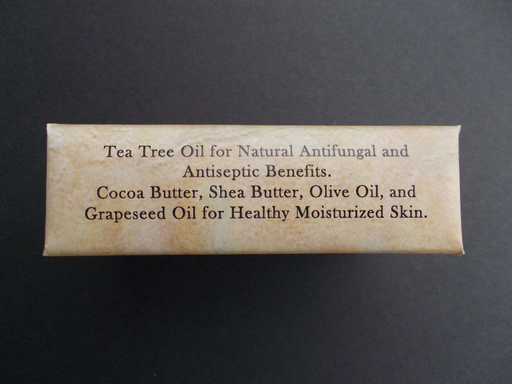 Antifungal Tea Tree Oil Soap for Athlete's Foot Jock Itch Acne - 10 Bars