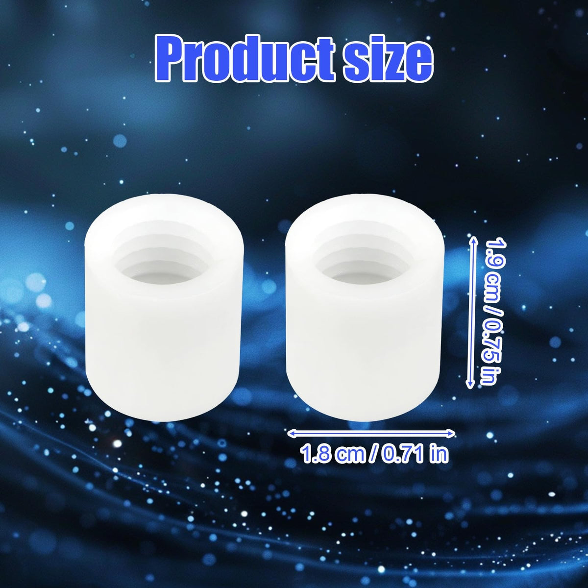Toothpaste Refill Adapters 2 Pack for Crest - Reusable Toothpaste Transfer Tools