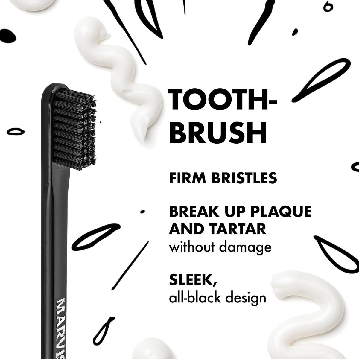 Marvis Adult Travel Toothbrush - Medium Firm Silver Compact