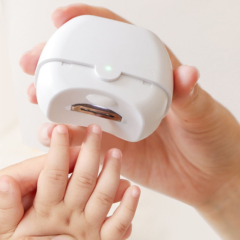 Automatic LED Nail Clipper with USB Rechargeable Battery