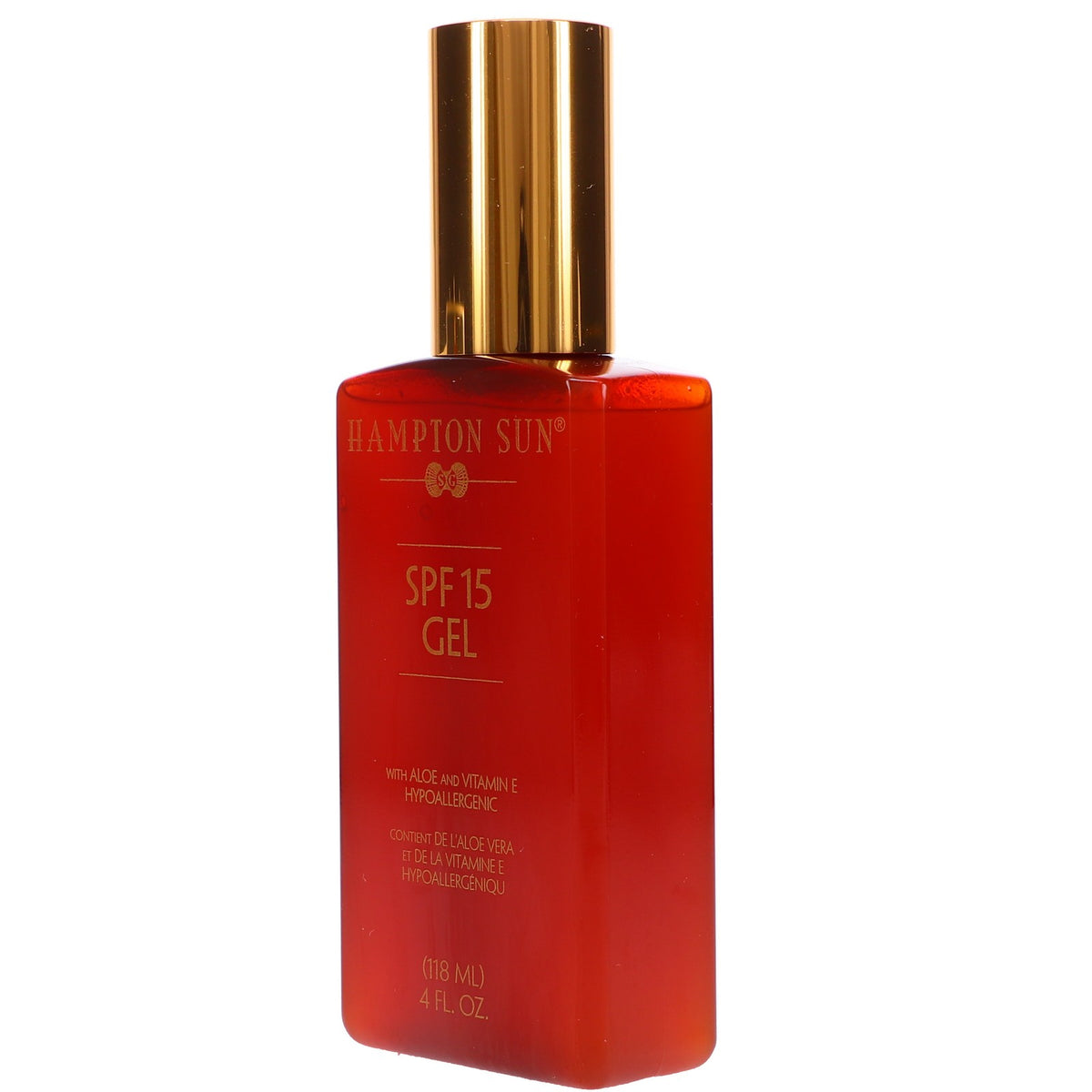 Hampton Sun SPF 15 Gel Sunscreen 4 oz - Broad Spectrum Sun Protection