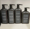 Gilchrist & Soames Warm Oak 4-Piece Bath & Body Gift Set - Shampoo Conditioner Body Wash Lotion