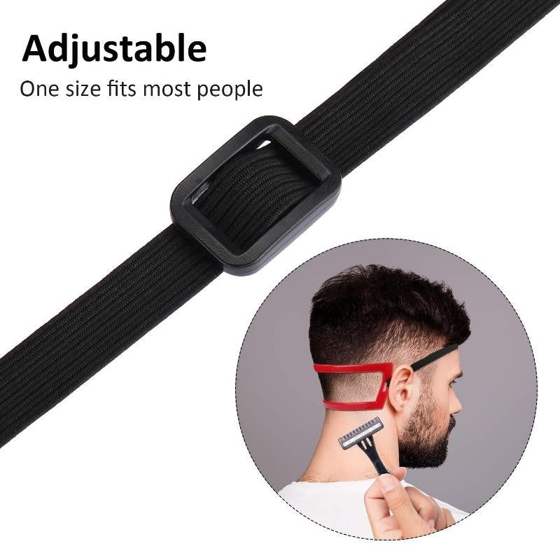 DIY Haircut Neck Line Guide Stencil Tool - Barber Styling Template Kit
